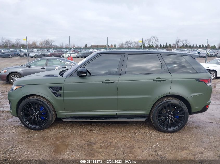 2017 LAND ROVER RANGE ROVER SPORT SVR - SALWZ2FE9HA135877