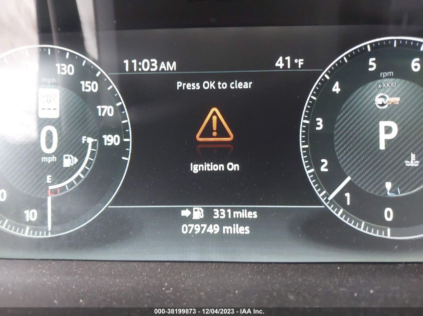 2017 LAND ROVER RANGE ROVER SPORT SVR - SALWZ2FE9HA135877