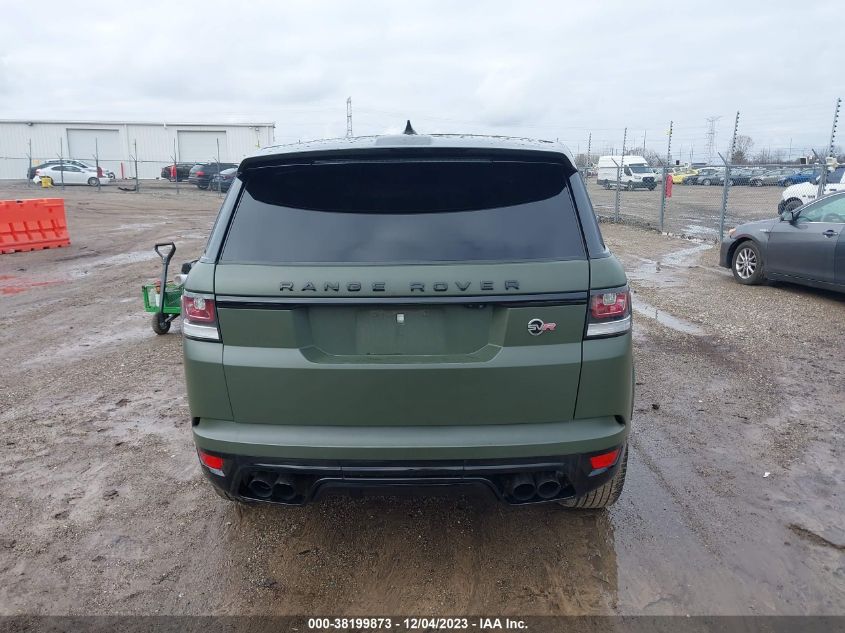 2017 LAND ROVER RANGE ROVER SPORT SVR - SALWZ2FE9HA135877