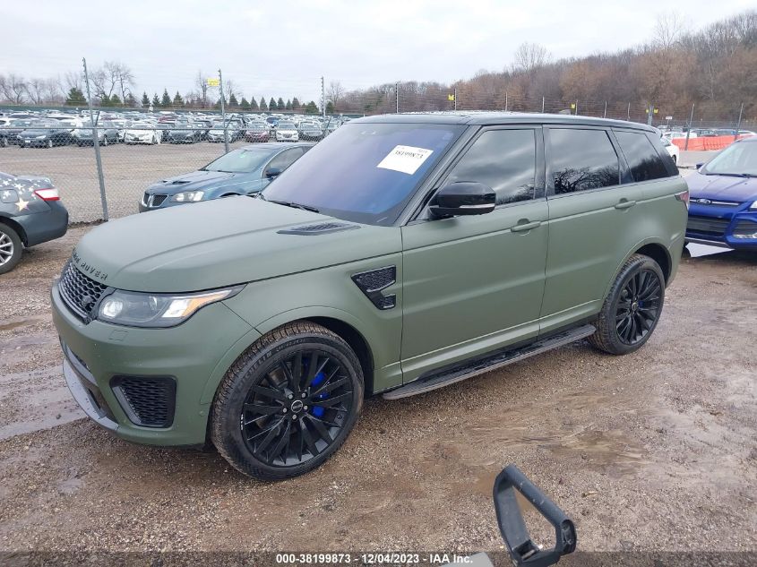 2017 LAND ROVER RANGE ROVER SPORT SVR - SALWZ2FE9HA135877