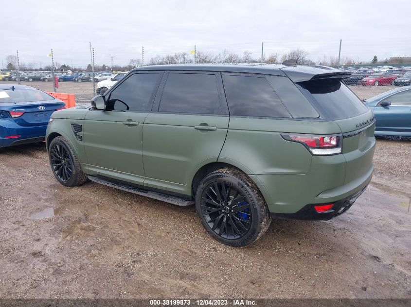 2017 LAND ROVER RANGE ROVER SPORT SVR - SALWZ2FE9HA135877