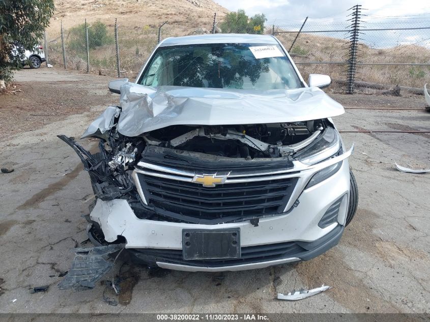 2022 CHEVROLET EQUINOX LT - 3GNAXJEV1NL224602