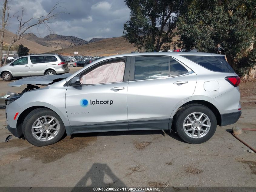 2022 CHEVROLET EQUINOX LT - 3GNAXJEV1NL224602