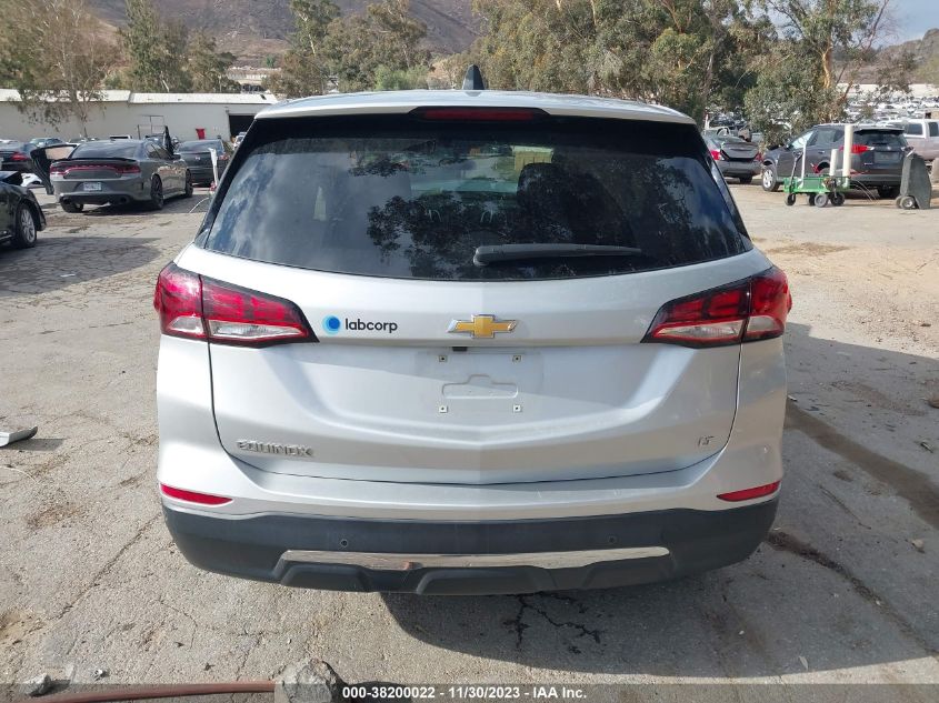 2022 CHEVROLET EQUINOX LT - 3GNAXJEV1NL224602