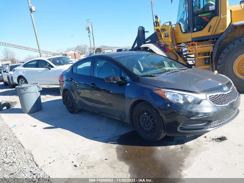 2015 KIA FORTE LX - KNAFK4A60F5420302