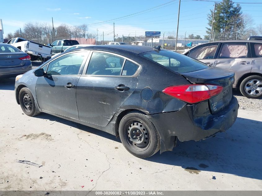 2015 KIA FORTE LX - KNAFK4A60F5420302