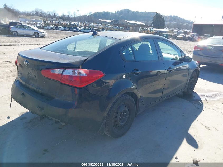 2015 KIA FORTE LX - KNAFK4A60F5420302