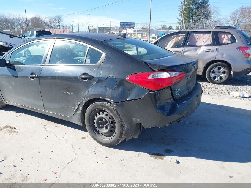 2015 KIA FORTE LX - KNAFK4A60F5420302