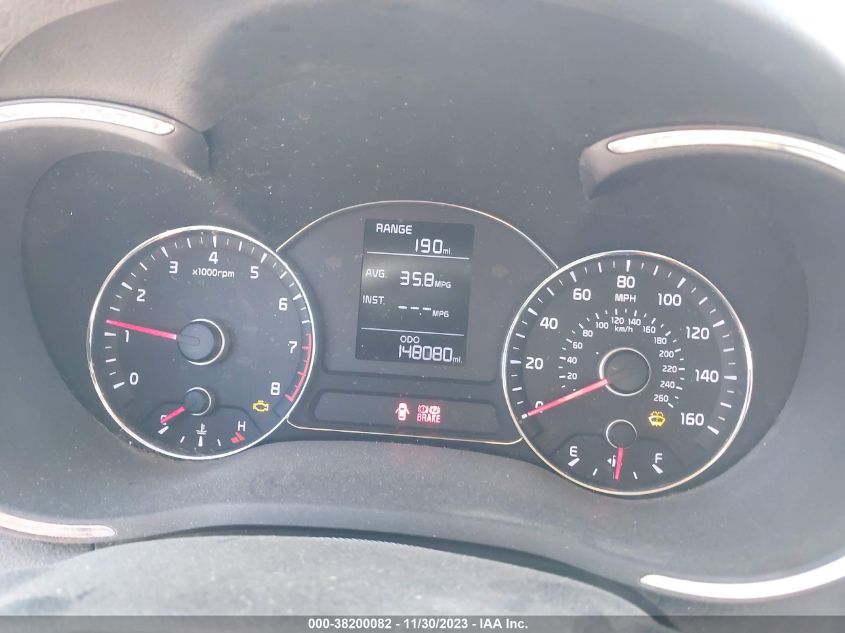 2015 KIA FORTE LX - KNAFK4A60F5420302