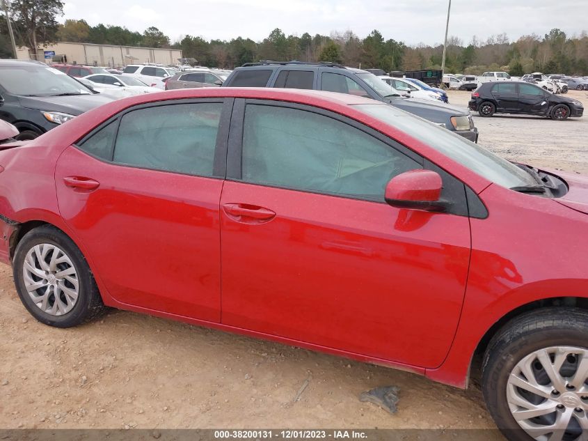 2019 TOYOTA COROLLA L/LE/XLE/SE/XSE - 2T1BURHE4KC215097