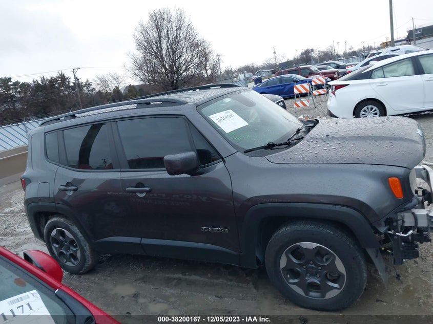 VIN ZACCJABHXJPH23966 2018 JEEP RENEGADE LATITUDE