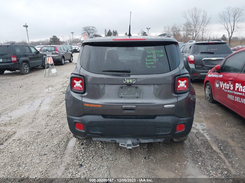 VIN ZACCJABHXJPH23966 2018 JEEP RENEGADE LATITUDE