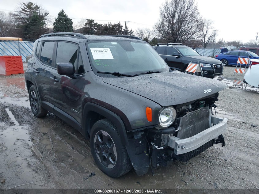 VIN ZACCJABHXJPH23966 2018 JEEP RENEGADE LATITUDE