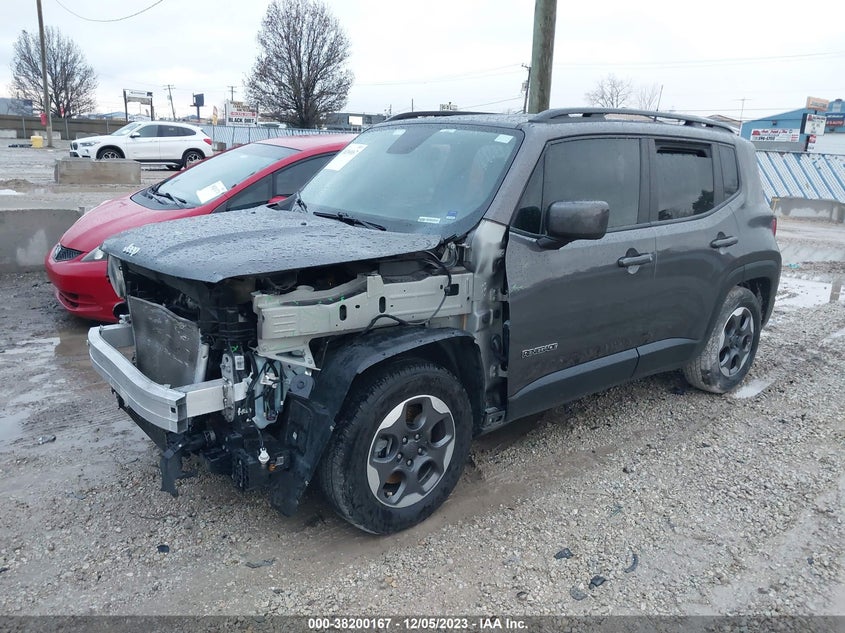 VIN ZACCJABHXJPH23966 2018 JEEP RENEGADE LATITUDE