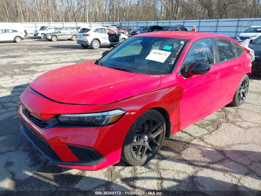 2023 HONDA CIVIC SPORT - 2HGFE2F55PH512015