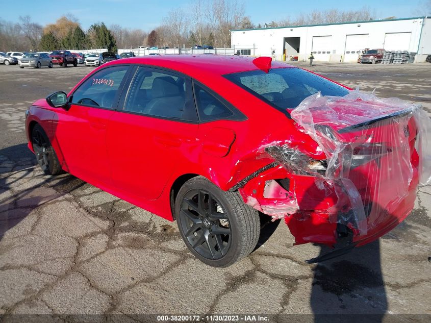 2023 HONDA CIVIC SPORT - 2HGFE2F55PH512015