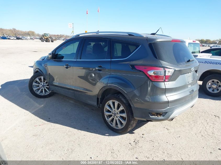 2017 FORD ESCAPE TITANIUM - 1FMCU0JD6HUC34078