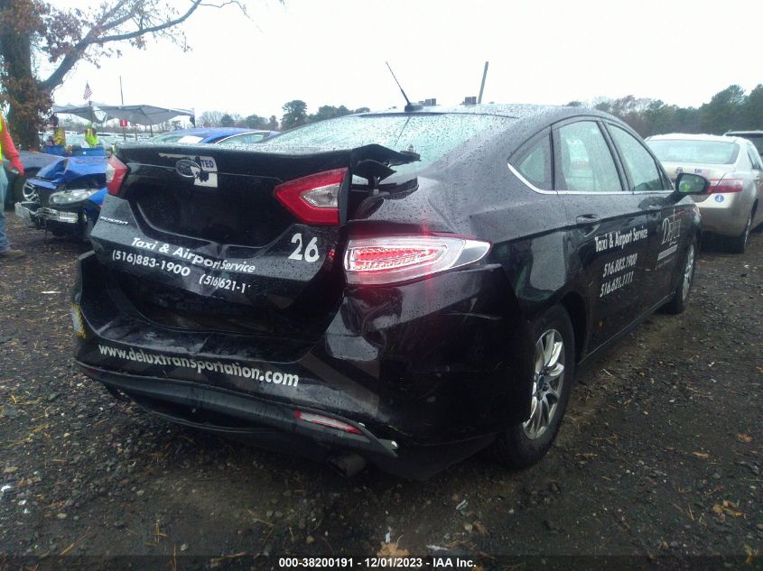 2016 FORD FUSION S - 3FA6P0G73GR276066