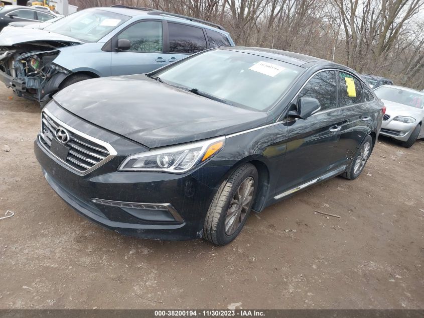 2015 HYUNDAI SONATA SPORT/LIMITED - 5NPE34AF0FH019554