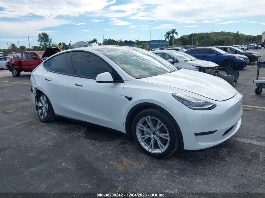 5YJYGDEE1MF082502 TESLA MODEL Y LONG RANGE DUAL MOTOR 2021