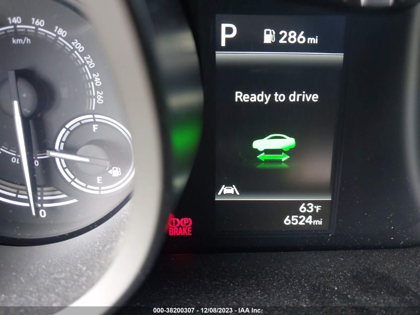2023 HYUNDAI ELANTRA HYBRID BLUE - KMHLM4AJXPU043985