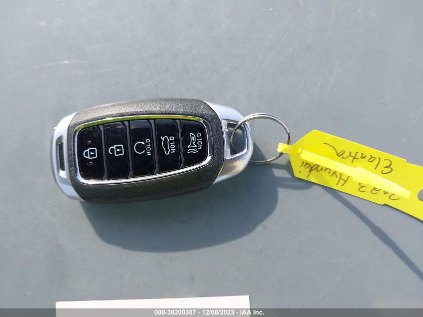 2023 HYUNDAI ELANTRA HYBRID BLUE - KMHLM4AJXPU043985