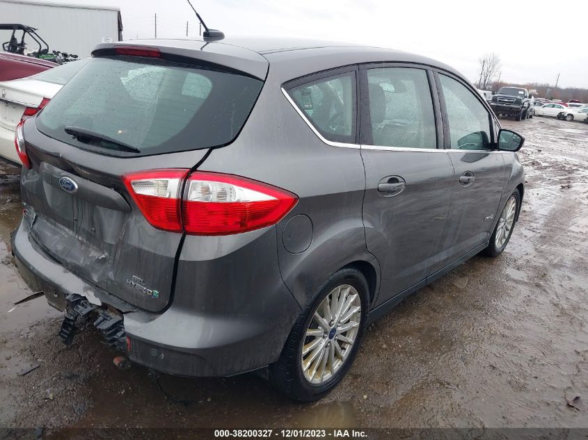 2013 FORD C-MAX HYBRID SEL - 1FADP5BU6DL538738