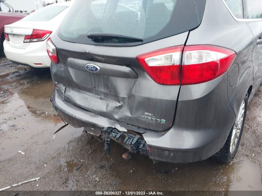 2013 FORD C-MAX HYBRID SEL - 1FADP5BU6DL538738