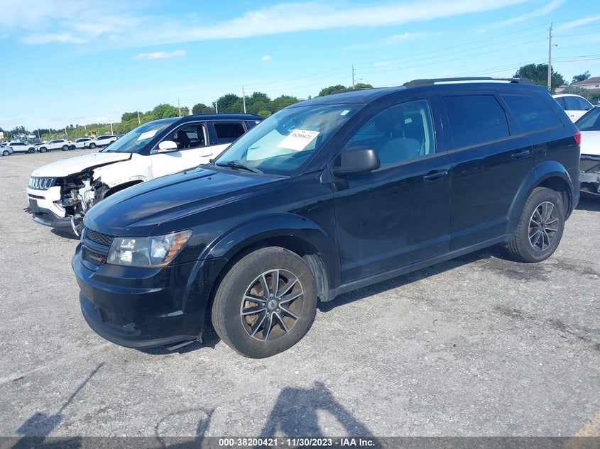 VIN 3C4PDCAB6JT276465 2018 DODGE JOURNEY SE