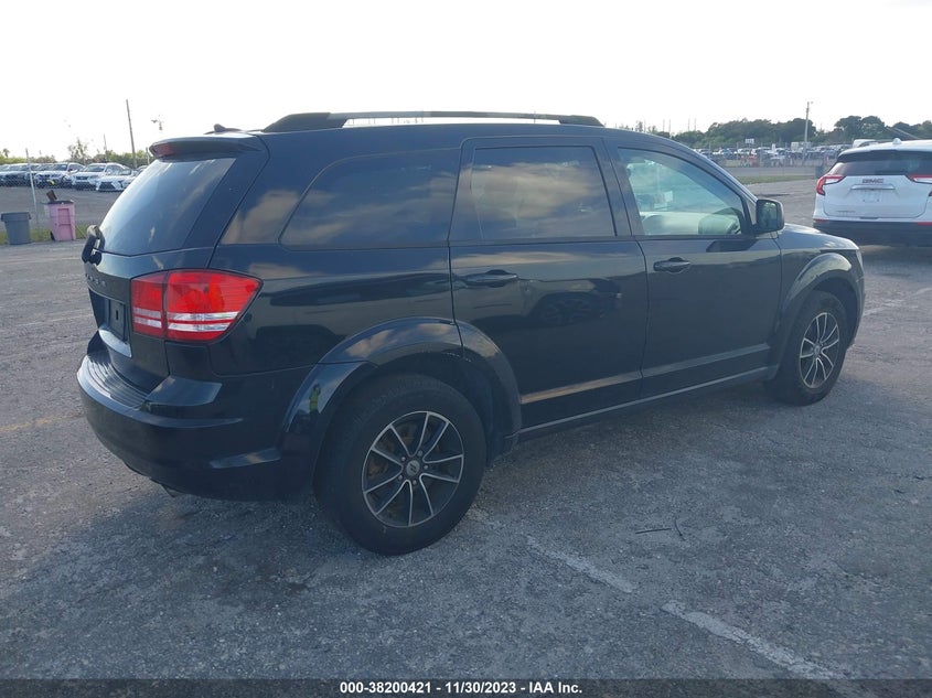 VIN 3C4PDCAB6JT276465 2018 DODGE JOURNEY SE