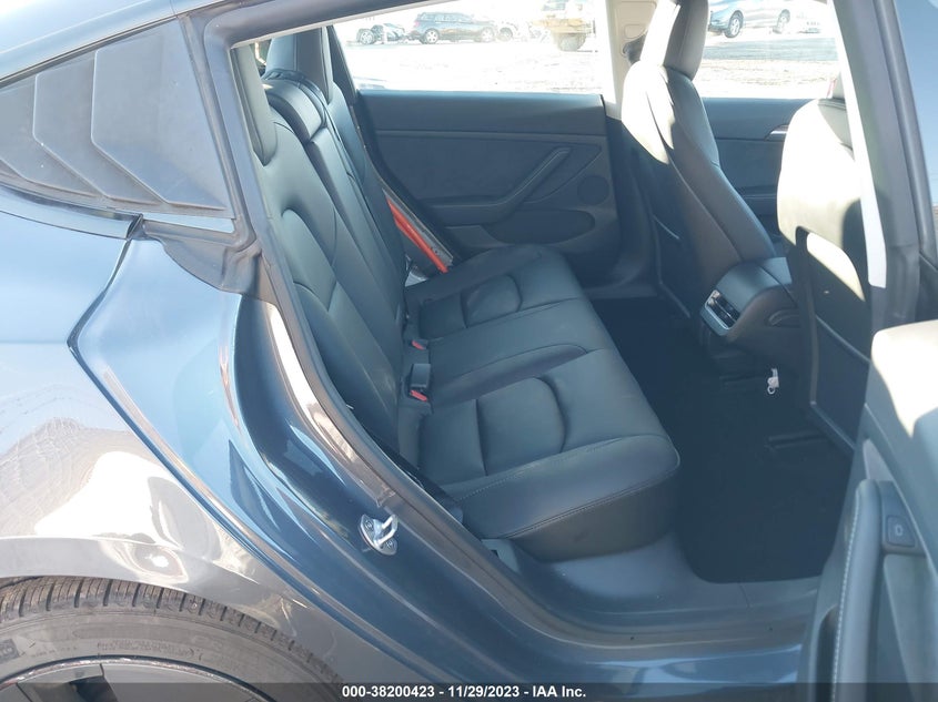 VIN 5YJ3E1EB3NF295649 2022 TESLA MODEL 3