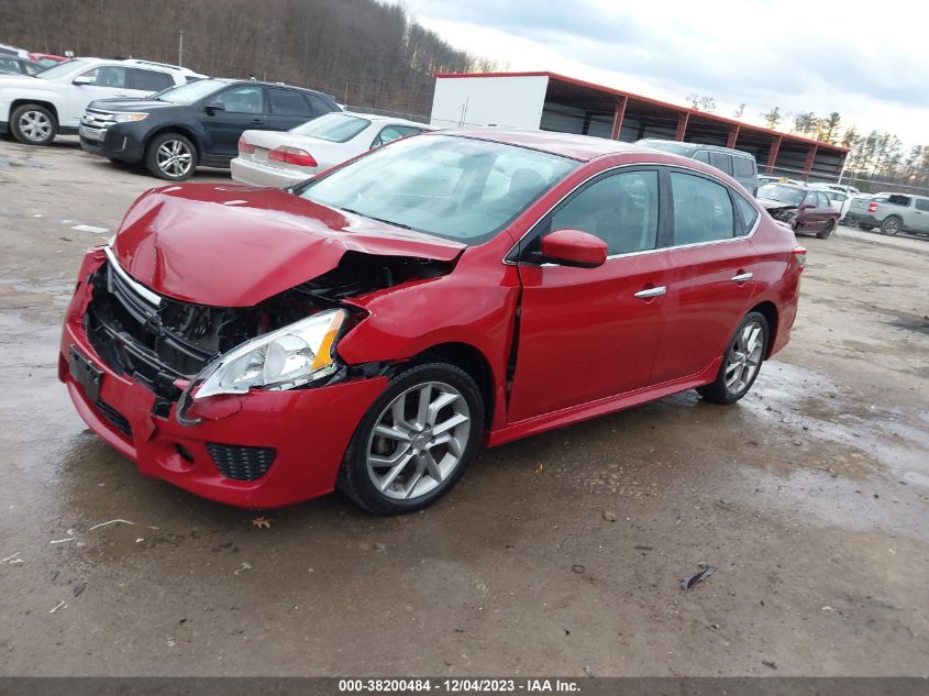 2014 NISSAN SENTRA SR - 3N1AB7AP2EY237284