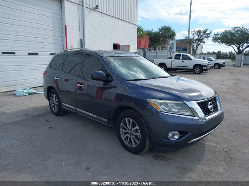 2014 NISSAN PATHFINDER SL - 5N1AR2MM9EC621726