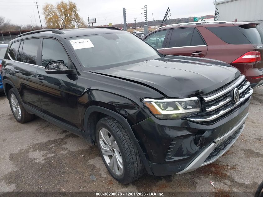 2021 VOLKSWAGEN ATLAS SE - 1V2WR2CA9MC548291