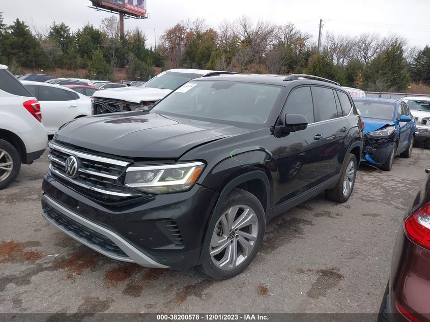 VIN 1V2WR2CA9MC548291 2021 VOLKSWAGEN ATLAS SE
