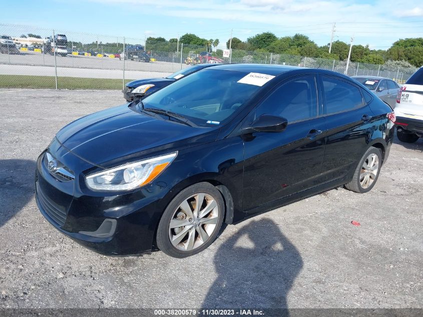 2014 HYUNDAI ACCENT GLS/SE - KMHCU4AEXEU608770