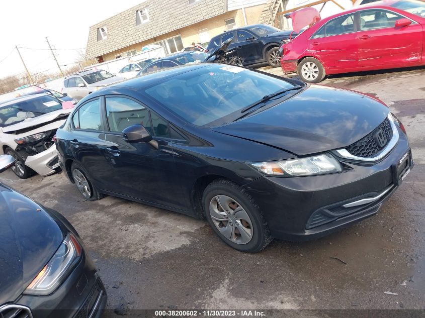 2013 HONDA CIVIC LX - 2HGFB2F51DH586357