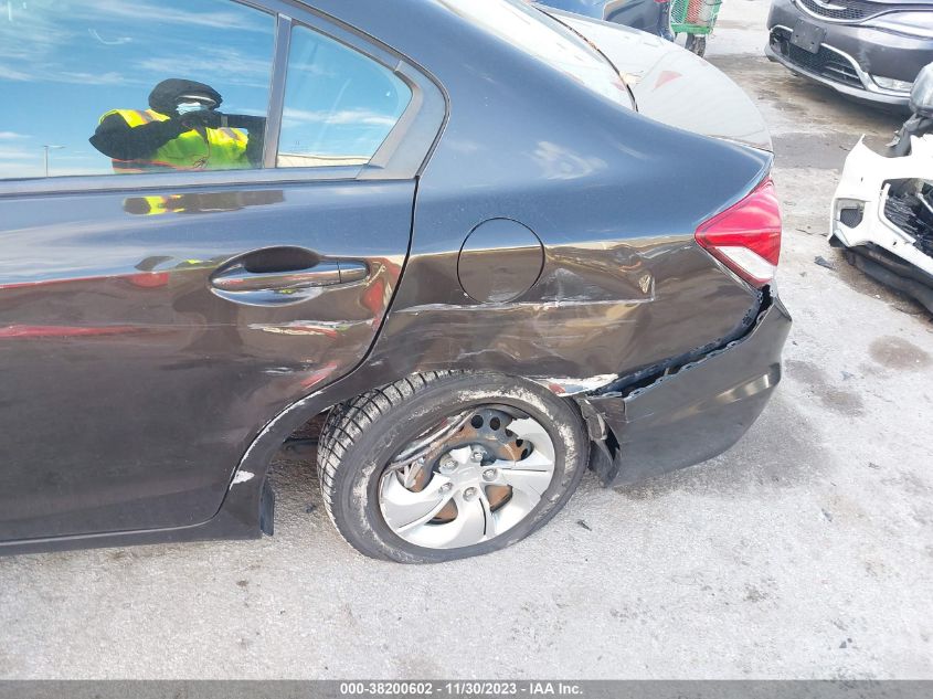 2013 HONDA CIVIC LX - 2HGFB2F51DH586357