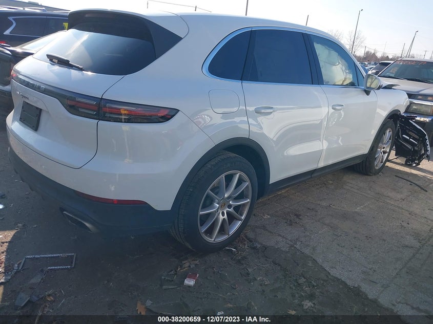 VIN WP1AA2AY1MDA00278 2021 PORSCHE CAYENNE