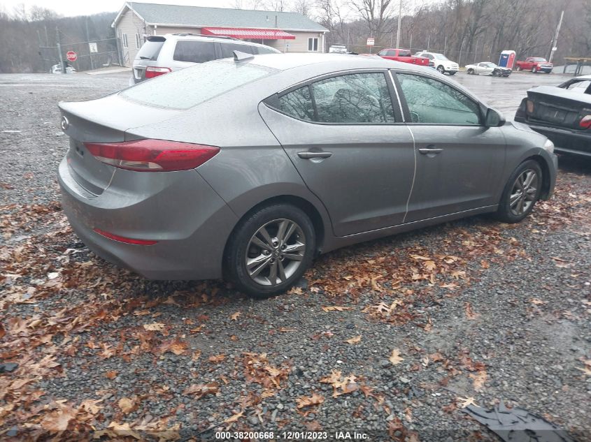 2018 HYUNDAI ELANTRA SEL/VALUE/LIMITED - 5NPD84LEXJH254773