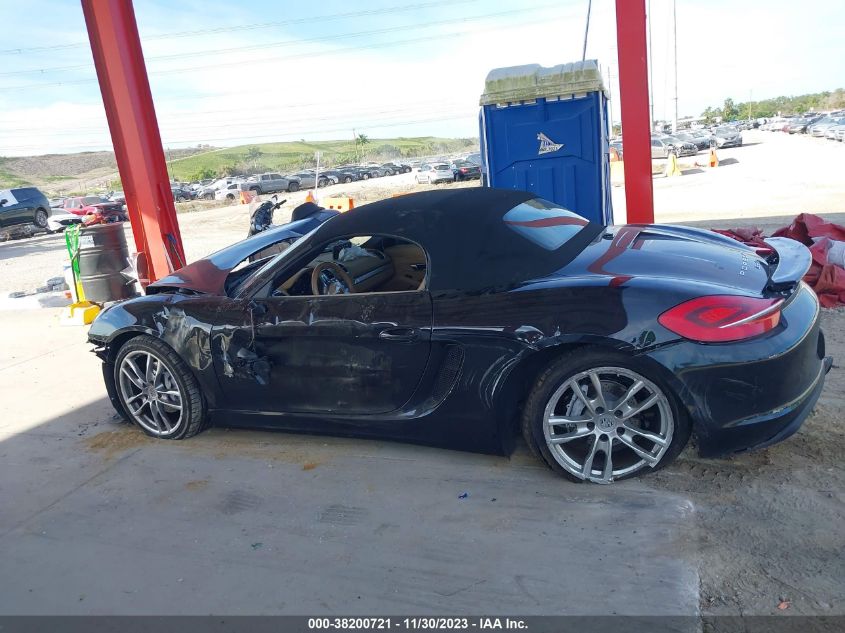 2014 PORSCHE BOXSTER WP0CA2A84ES121023