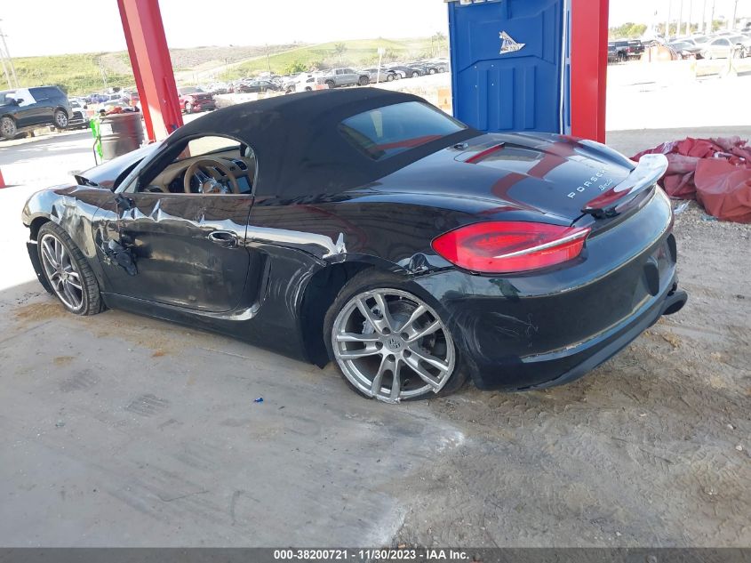 2014 PORSCHE BOXSTER WP0CA2A84ES121023