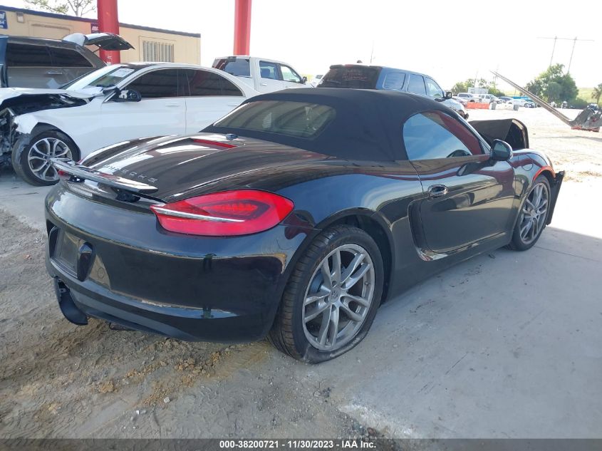2014 PORSCHE BOXSTER WP0CA2A84ES121023
