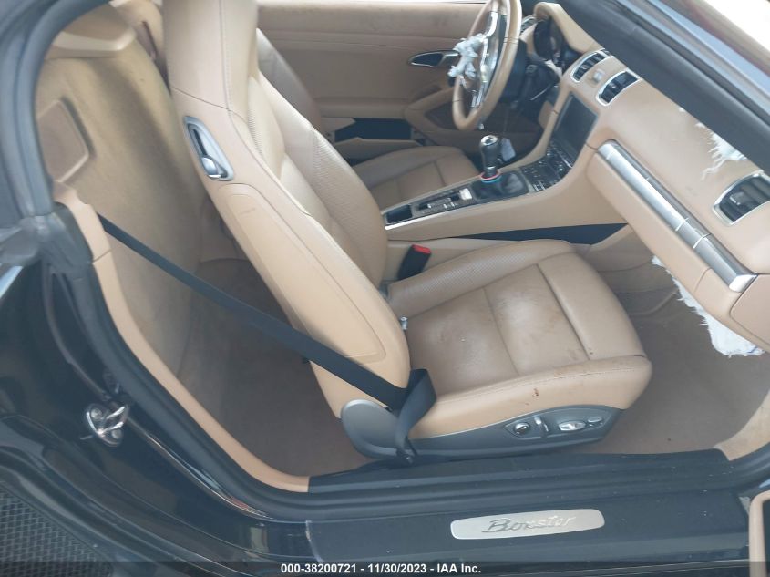 2014 PORSCHE BOXSTER WP0CA2A84ES121023