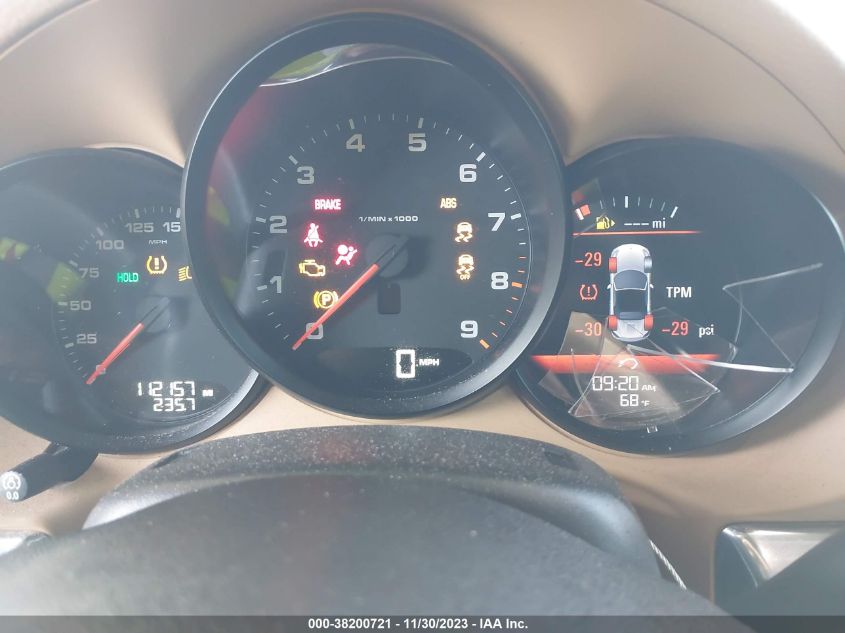 2014 PORSCHE BOXSTER WP0CA2A84ES121023
