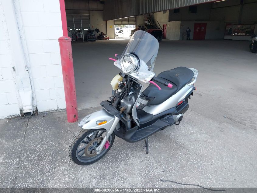 2009 PIAGGIO BV 250 ZAPM289M995301266