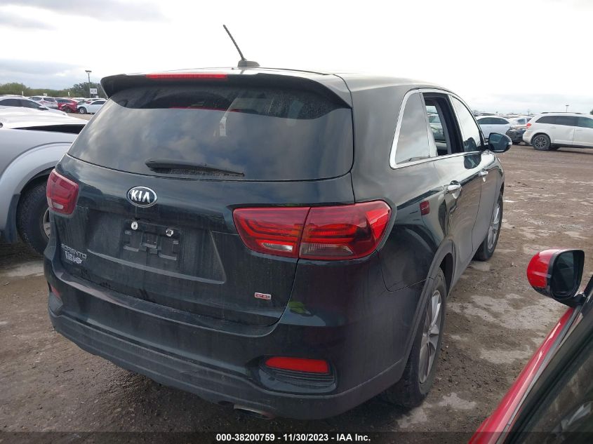 2019 KIA SORENTO 2.4L LX - 5XYPG4A34KG569134