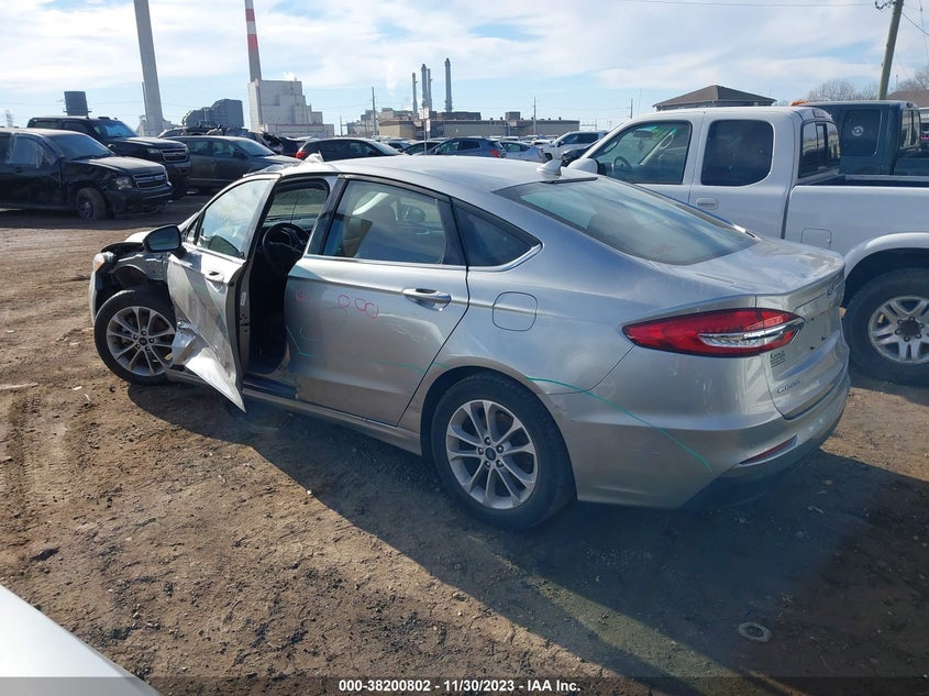 VIN 3FA6P0HD3LR170053 2020 FORD FUSION SE