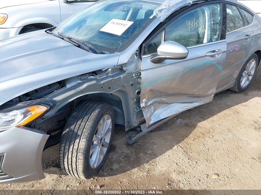 VIN 3FA6P0HD3LR170053 2020 FORD FUSION SE