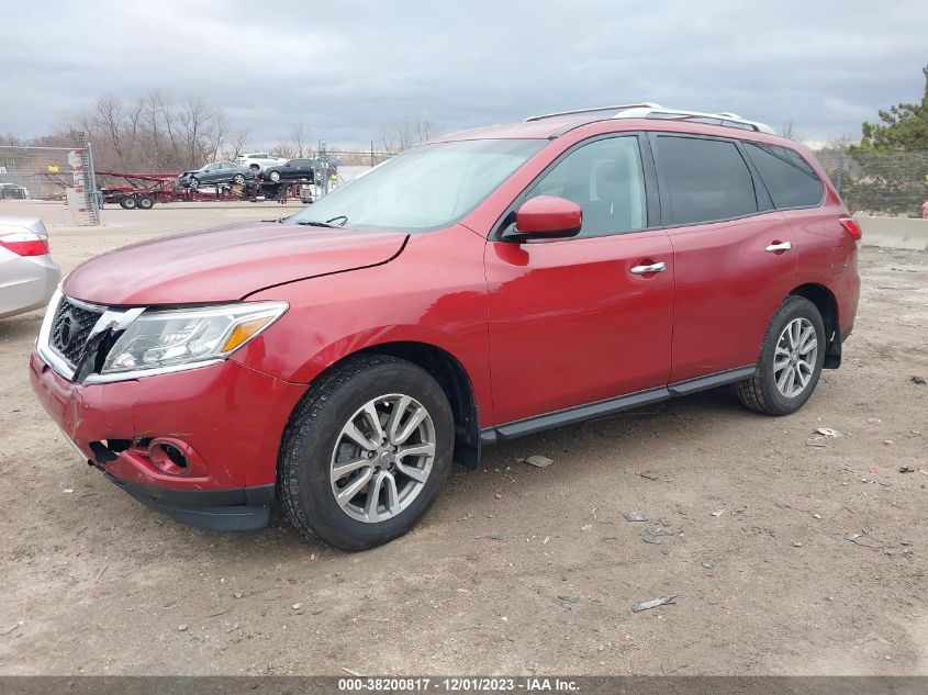 2016 NISSAN PATHFINDER S/SV/SL/PLATINUM - 5N1AR2MM3GC644549